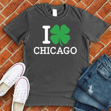 Load image into Gallery viewer, I Love Chicago Clover Tee