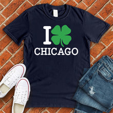 Load image into Gallery viewer, I Love Chicago Clover Tee