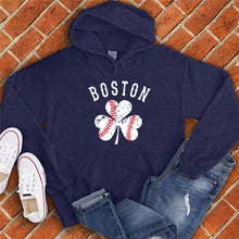 Load image into Gallery viewer, Boston Clover Baseball Hoodie