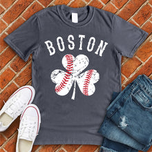 Load image into Gallery viewer, Boston Clover Baseball Tee