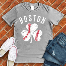 Load image into Gallery viewer, Boston Clover Baseball Tee