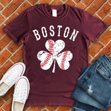 Load image into Gallery viewer, Boston Clover Baseball Tee