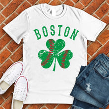 Load image into Gallery viewer, Boston Clover Baseball Tee