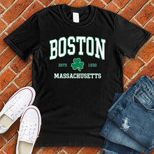 Load image into Gallery viewer, Boston Mass Clover Tee