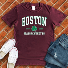 Load image into Gallery viewer, Boston Mass Clover Tee