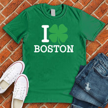 Load image into Gallery viewer, I Love Boston Clover Tee