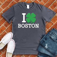 Load image into Gallery viewer, I Love Boston Clover Tee