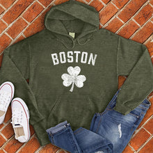 Load image into Gallery viewer, Boston with Clover Hoodie