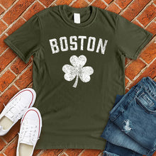 Load image into Gallery viewer, Boston with Clover Tee