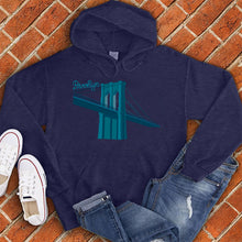 Load image into Gallery viewer, Blue Brooklyn Bridge Hoodie