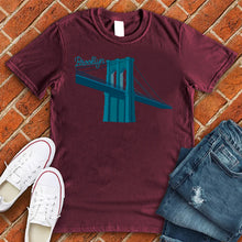 Load image into Gallery viewer, Blue Brooklyn Bridge Tee