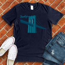 Load image into Gallery viewer, Blue Brooklyn Bridge Tee