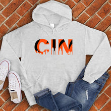 Load image into Gallery viewer, Cincinnati Tiger Stripes Skyline Hoodie