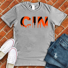Load image into Gallery viewer, Cincinnati Tiger Stripes Skyline Tee
