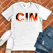 Load image into Gallery viewer, Cincinnati Tiger Stripes Skyline Tee