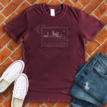 Load image into Gallery viewer, Cleveland Post Card Tee