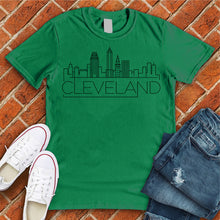 Load image into Gallery viewer, Cleveland Simplistic Skyline Tee