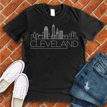 Load image into Gallery viewer, Cleveland Simplistic Skyline Tee