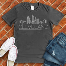 Load image into Gallery viewer, Cleveland Simplistic Skyline Tee