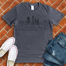 Load image into Gallery viewer, Cleveland Simplistic Skyline Tee