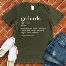 Load image into Gallery viewer, Go Birds Tee