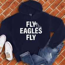 Load image into Gallery viewer, Fly Eagles Fly Hoodie