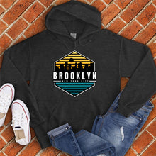 Load image into Gallery viewer, Brooklyn Sunset Hexagon Hoodie
