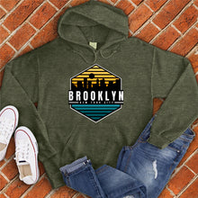 Load image into Gallery viewer, Brooklyn Sunset Hexagon Hoodie