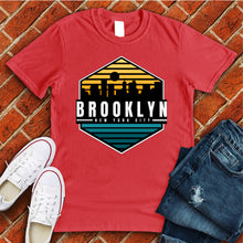 Load image into Gallery viewer, Brooklyn Sunset Hexagon Tee
