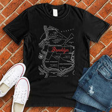 Load image into Gallery viewer, Vintage Brooklyn New York Map Tee