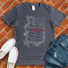 Load image into Gallery viewer, Vintage Brooklyn New York Map Tee