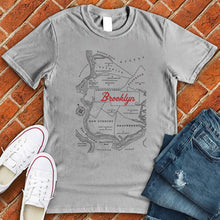 Load image into Gallery viewer, Vintage Brooklyn New York Map Tee