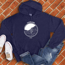 Load image into Gallery viewer, Map of Cleveland Hoodie
