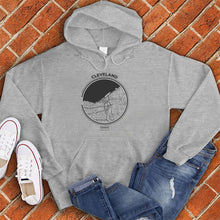 Load image into Gallery viewer, Map of Cleveland Hoodie