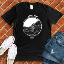 Load image into Gallery viewer, Map of Cleveland Tee