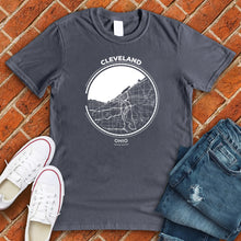 Load image into Gallery viewer, Map of Cleveland Tee
