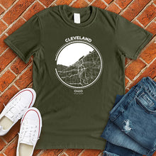 Load image into Gallery viewer, Map of Cleveland Tee