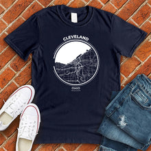Load image into Gallery viewer, Map of Cleveland Tee