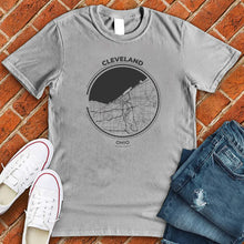 Load image into Gallery viewer, Map of Cleveland Tee