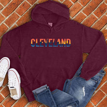 Load image into Gallery viewer, Cleveland Word Skyline Hoodie