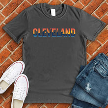 Load image into Gallery viewer, Cleveland Word Skyline Tee