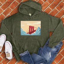 Load image into Gallery viewer, Brooklyn Bridge in the Clouds Hoodie