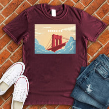 Load image into Gallery viewer, Brooklyn Bridge in the Clouds Tee