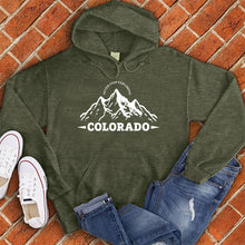 Load image into Gallery viewer, Never Stop Exploring Colorado Hoodie