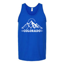 Load image into Gallery viewer, Never Stop Exploring Colorado Unisex Tank Top