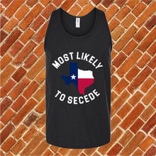 Load image into Gallery viewer, Most Likely To Secede Unisex Tank Top