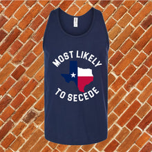 Load image into Gallery viewer, Most Likely To Secede Unisex Tank Top