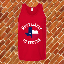 Load image into Gallery viewer, Most Likely To Secede Unisex Tank Top
