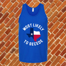 Load image into Gallery viewer, Most Likely To Secede Unisex Tank Top