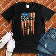 Load image into Gallery viewer, Texas USA Be Proud Flag Tee